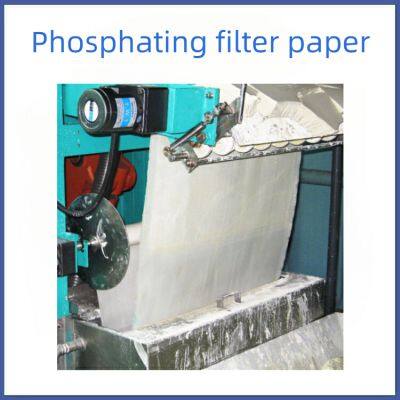 Filter paper and filter cloth for filtering phosphating slag