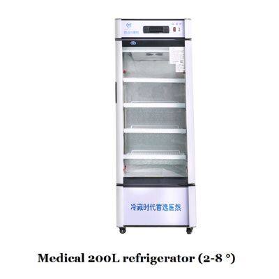 Single Door Display Cabinet Three Door Medical Refrigerator/Medicine Cooler Double Door Refrigerator Pharmacy photo-4