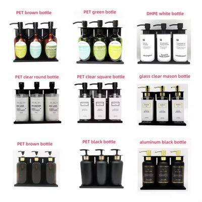 Wall Mounted Hotel Shampoo Dispenser Stainless Steel Bottle Holder photo-4