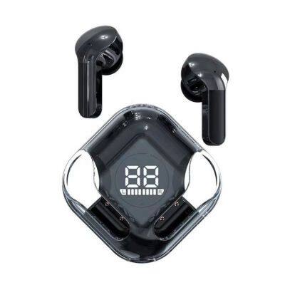 TM12 Transparent TWS BT Earphones Sport Waterproof Wireless Headsets Low Latency Gaming Music Mobile Phone Headphones