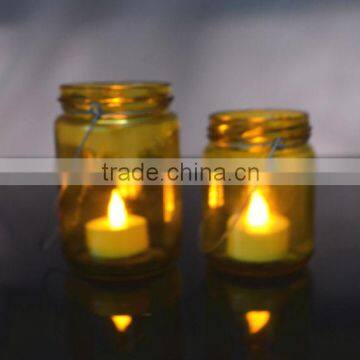 clear cheap glass hanging jars factory supply