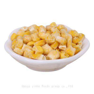 Pure nature organic freeze dried sweet corn