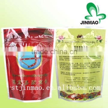 Compound custom printed herbal incense mylar bags