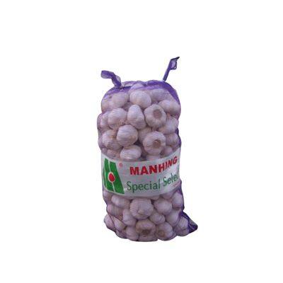 Dapoly 25kg 50kg Violet Color Virgin Material Garlic Drawstring Mesh Net Bags for Packing Onion Potato