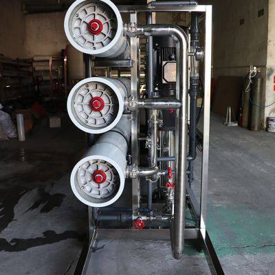 5T/H Double Stage RO System for Beverage Production Lithium Production Cosmetics photo-3