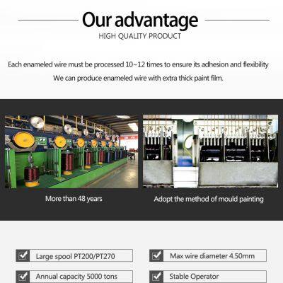 Huilong 130 155 материал для намотки электродвигателя вентилятора - эмалированное проволочное изделие photo-4