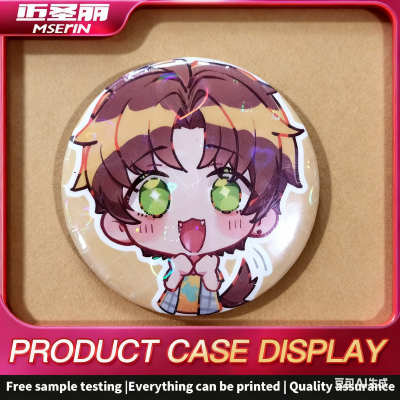 Бейджи из акрила с УФ-печатью, богатые по цвету