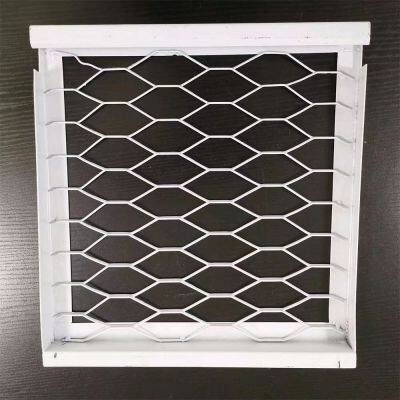 Оцинкованная сетка с расширенными ячейками в форме ромба или шестиугольника для забора и решетки