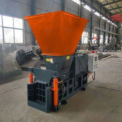 Continous Baling Aluminum Cans Scrap Baler UBC Scrap Baler Machine photo-4