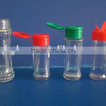 small empty glass bottle for sauce with lid , glass sauce bottle for sale