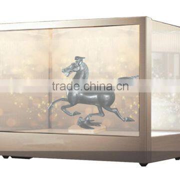 24 inch transparent lcd displays show box showcase with touch screen all in one pc advertising lcd display transparent box