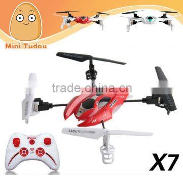 2014 new products micro drone SYMA X7 4 Channel 6 aixs RC 2.4G Eversion Quad helicopter