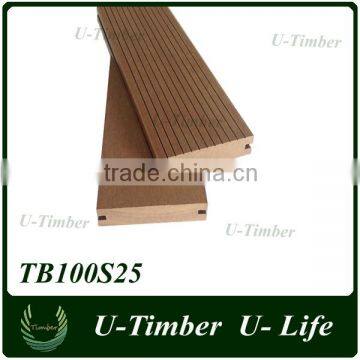 Anti-slip Color Mix Outdoor Swimming Pool Wpc Decking photo-3