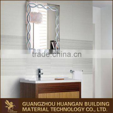 infinity mirror frameless beveled bathroom silver mirror