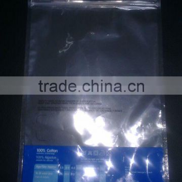 Transparent T-shirt plastic packaging bags, Poly bags for garments,colthes packaging bag                        
                                                Quality Choice