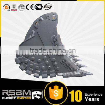 HOT Product HARDOX500 NM400 ISO-certified Excavator Reinforced Bucket for 1-80t Excavator photo-2