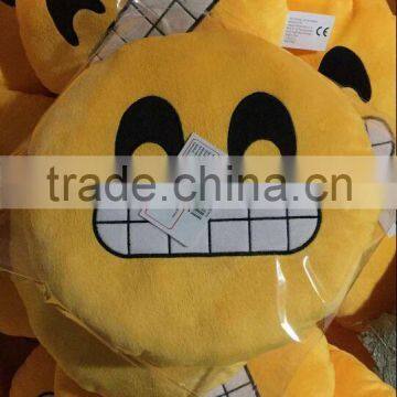 free sample Emoji travesseiro,Emoji whatsapp,2016 Best Selling In Stock High Quality Christmas gift wholesale cute plush emoji