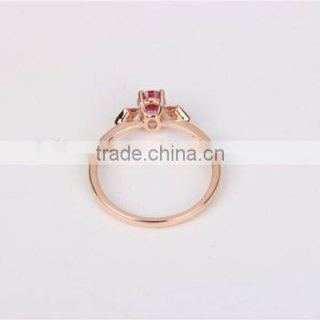 Fashion K Gold Diamond Ring Jewelry photo-4