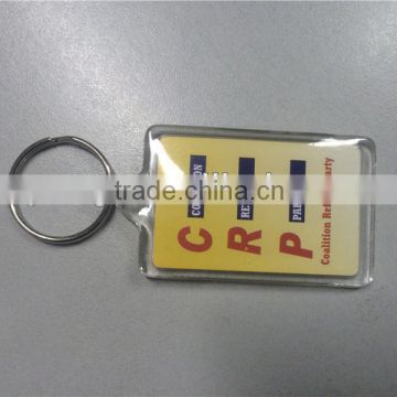 photo keychain/plastic photo keychain photo viewer