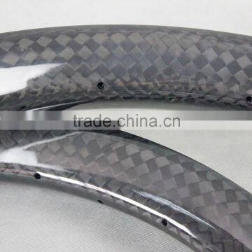 New Design Carbon Fat Bike Rim 65mm Clincher Tubeless Fat Bicycle Rim FW65-TL photo-3
