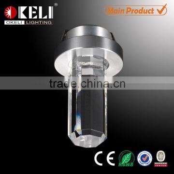 Wholesale price Zhongshan factory mini K9 crystal spotlight