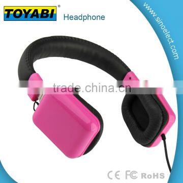 Stereo Wired Headphones Over-the-ear Lightweight Collapsible with Phones and Computer