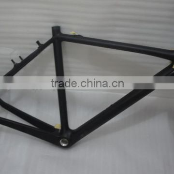 SRB958 synergy bike carbon cyclocross frame 700c v brake carbon racing bike frame light and stiff bicycle frame