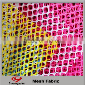 mesh bag fabric/air mesh bag fabric/mesh bag brushed polyester lining fabric
