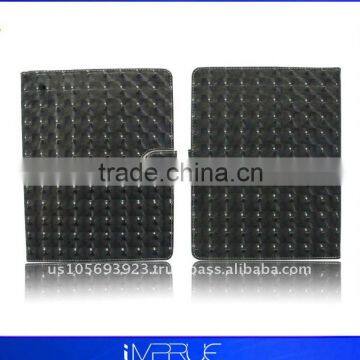 Christmas Models!! high quality leather cover for ipad 2