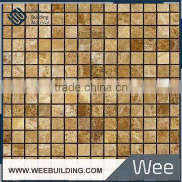 Light Emperador Marble Mosaic Wall Tile