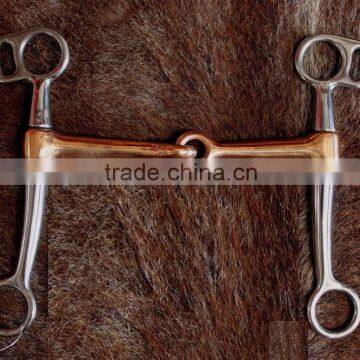 Copper Mouth Long Shank Tom Thumb Snaffle Horse Bit Tack veterinary instruments and equipment best Quality