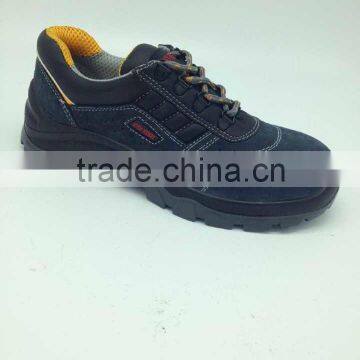 China Cheapest Boot Safety Shoes With Blue Suede Leather Rootwear Safety Shoes photo-3