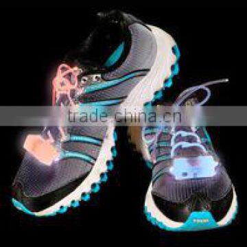 2 NEW Pairs of LED Light-Up Flashing Shoe Laces: Fits All Sneakers!