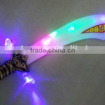 cool hot sell flashing led pirate sword