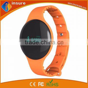 colorful factory price bluetooth wristband pedometers