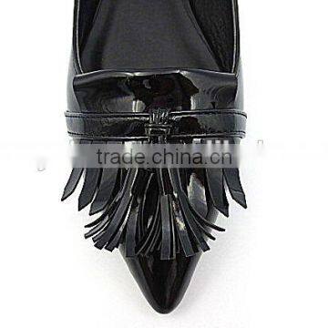 Ladies Flat Casual Shoes Flat Pointed Toe Shoes With Flower photo-3