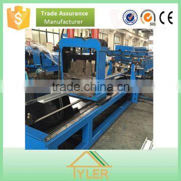 Energy saving steel profile c channel purlin roll forming machine