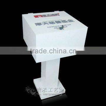 GH-RJ008 Competitive Price Acrylic Donation Box With Lock ,Acrylic Suggestion Box photo-4