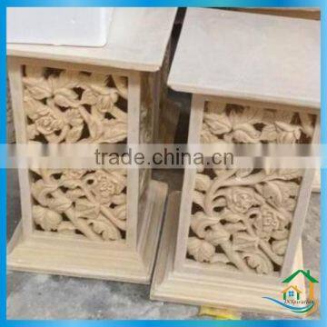 Stone Sculpture Light up Flower Pots photo-3