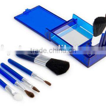 Square makeup brush Set with different cosmetic brush