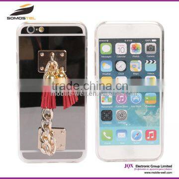 [Somostel] Transparent Tassel Mobile Phone Hard Case Tassel Clear Case for iPhone 6 Cases 2015 New Arrival