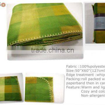 check design Plaid Fleece Throw