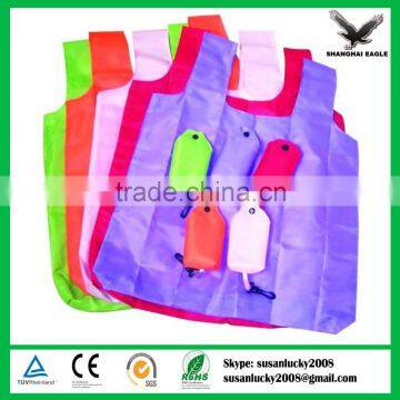 2015 New Design Folded Polyester Shopping Bag