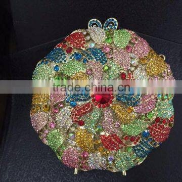 wholesale guangzhou fashion evening bags handmade crystal bag ladies party purses