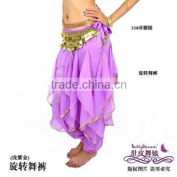 light purple belly dance harem,chiffon costume for belly dancing,belly dance wear,belly dance clothes,belly dancing clothes