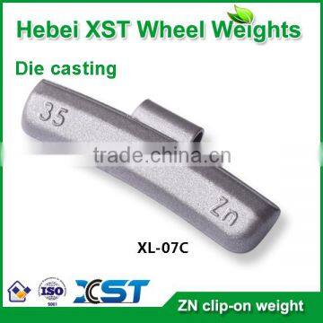 zinc alloy wheel balancing weights