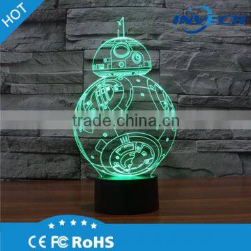 Wholesale High Quality Christmas Fancy Childrens Battery Powered 3D Led Night Lights photo-3