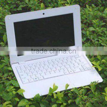 10inch Allwinner A10 Laptop support video call via website Fring