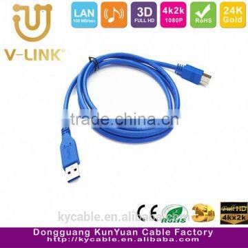 Hot sell round USB 3.0 printer cable usb-ptr parallel printer cable for other modern electronic devices