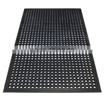 Black Rubber Ramp Floor Mat 150cm x 91cm